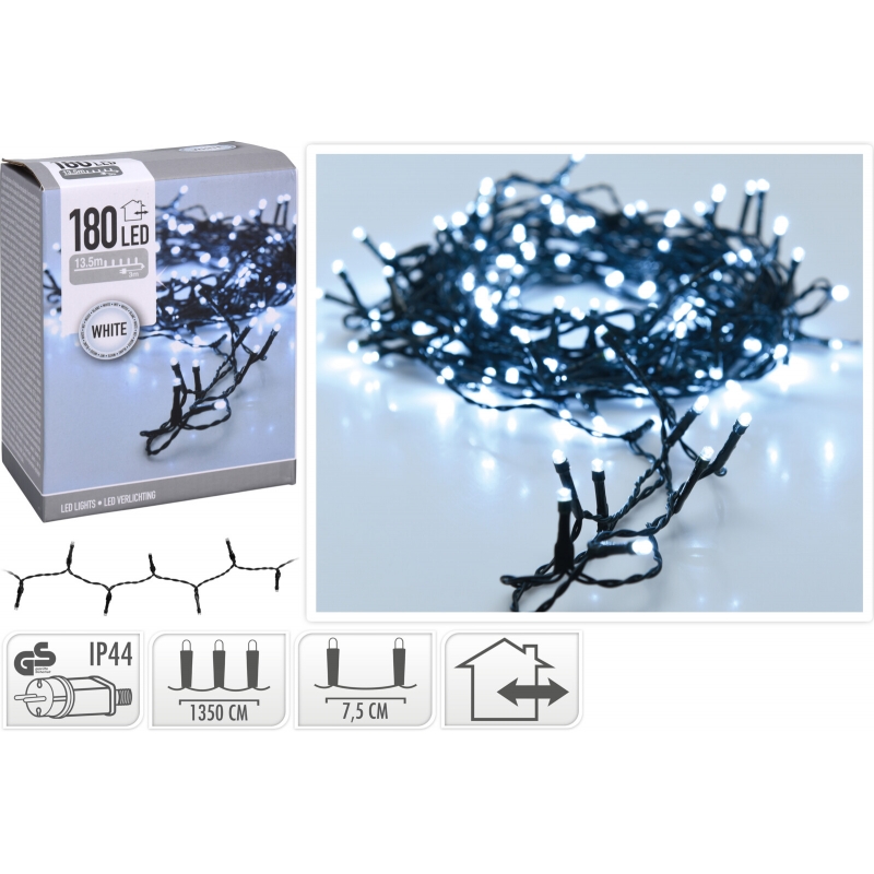 Led Lichterkette mit 180 Leds für den Innen und Außen Bereich. Die 